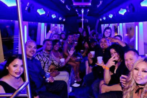 Las Vegas : Visite privée en bus du Strip de Las Vegas avec champagne