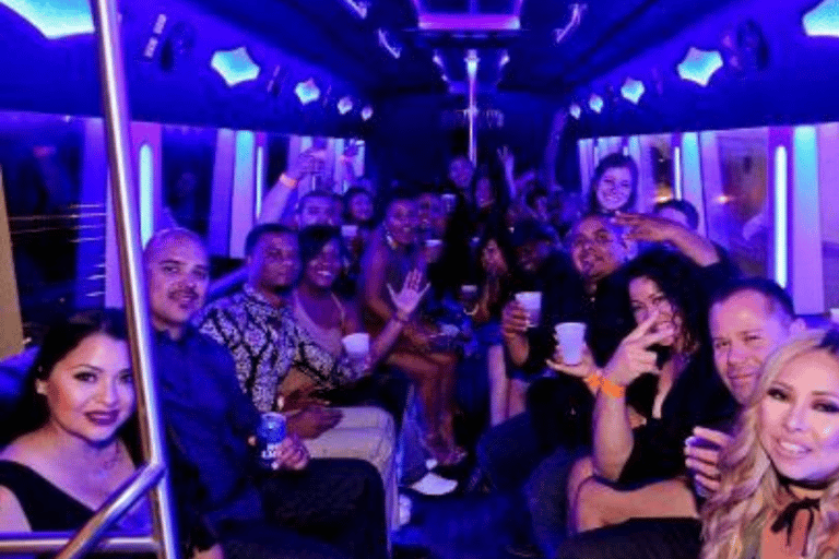 Las Vegas : Visite privée en bus du Strip de Las Vegas avec champagne