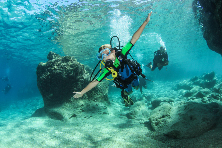 Chania: Scuba Diving and Snorkeling for Beginners by Boat