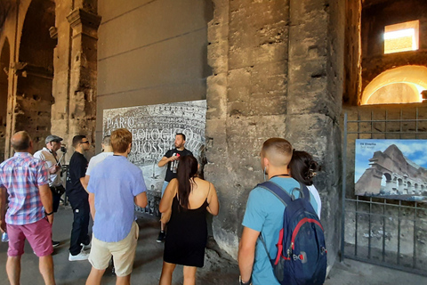Rome: Colosseum Underground Small Group Guided Tour (8 pax)