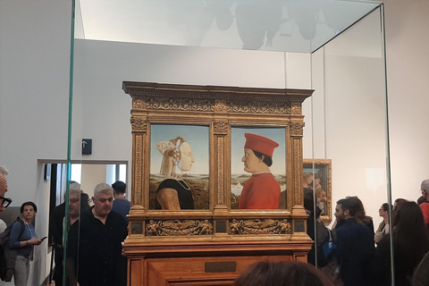 Florencia: visita guiada y ticket sin colas Galería UffiziTour en grupo en inglés - 11:30