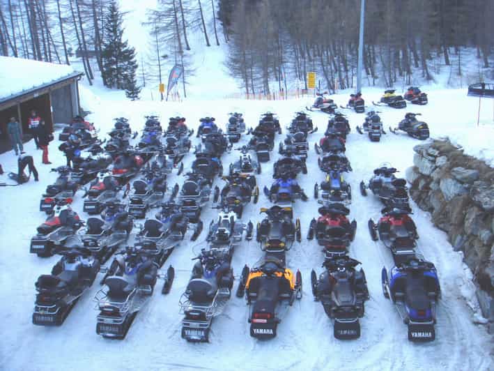 Tour en motoneige Madesimo / col du Splügen (excursion d'une journée à