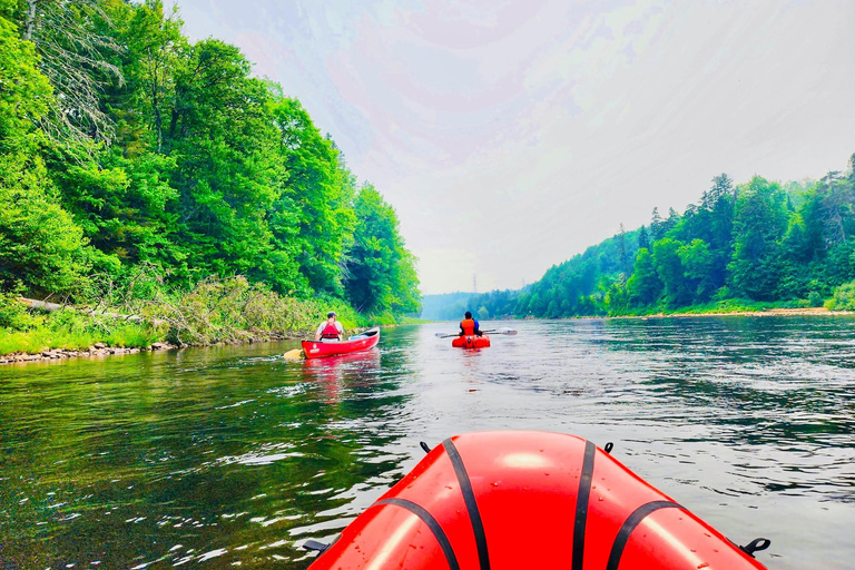 Quebec City: Montmorency River Inflatable Kayak Guided TourInflatable Kayak Adventure