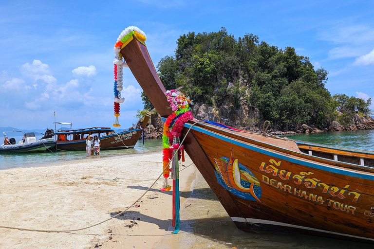 Krabi : Circuit dans les îles en bateau à longue queue privéOption 4 : Visite privée des 7 îles