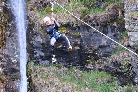 Wanaka: Waterfall Climb and Canyon Tour