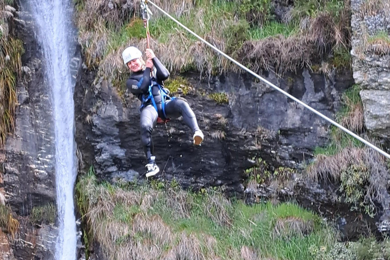 Wanaka: Waterfall Climb and Canyon Tour