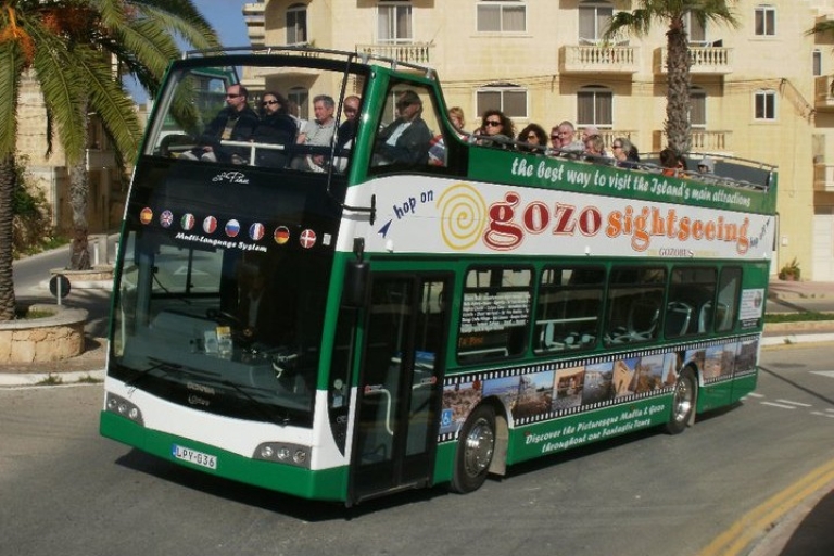 Gozo : visite en bus touristique à arrêts multiplesVisite touristique de Gozo