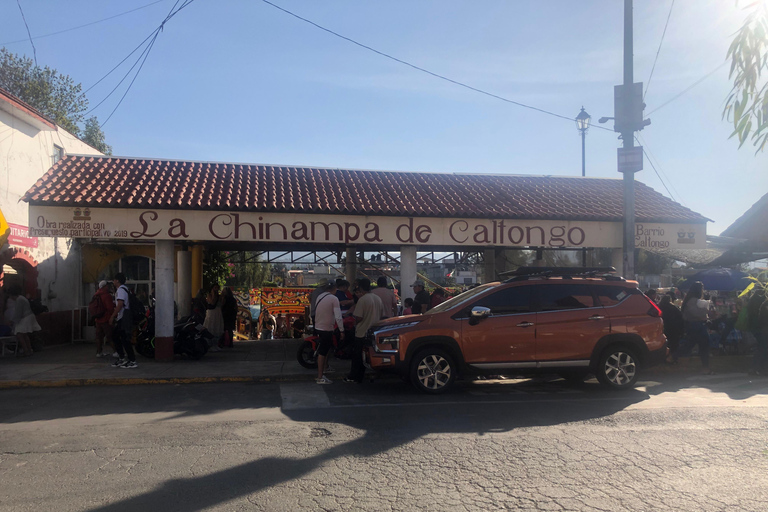 &quot;Flytande fiesta i Xochimilco: kanaler, tequila och tradition&quot;.