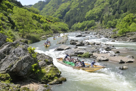 Osaka: Kyoto & Nara Private Tour with River Cruise