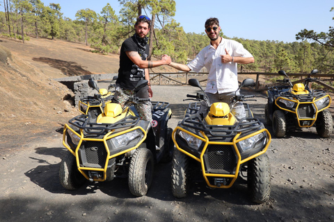 Teneryfa: Quad Safari Tour Dzień na Teide Widok na wyspy