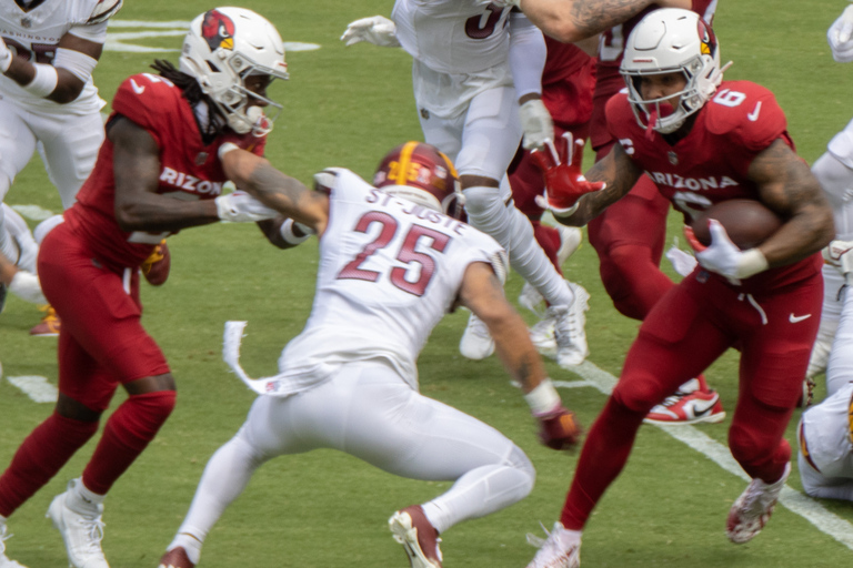 Arizona Cardinals Football Game at State Farm Stadium Short Side Upper