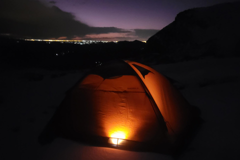 Bolivia, climbing tour to Illimani mountain 6,438 m in 3 days/2 nights Private tour available