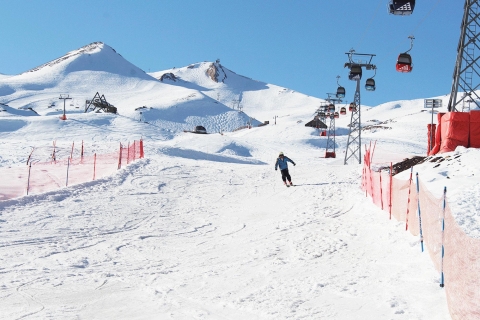 Valle Nevado SkitagPlaza de Armas Treffpunkt 7:00 Uhr