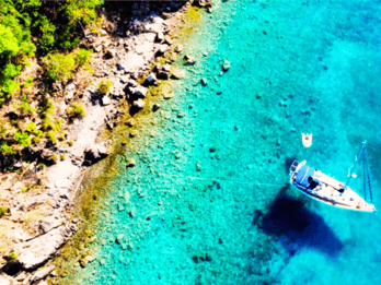 Au départ de Bodrum : excursion en bateau sur l'île d'Orak avec arrêts baignade et déjeuner