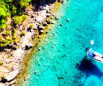 From Bodrum: Orak Island Boat Trip with Swim Stops and Lunch