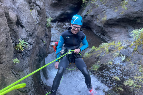 Madeira Canyoning Level 2 – Waterfalls & Rappels Adventure Madeira Canyoning Level 2 – No transfer