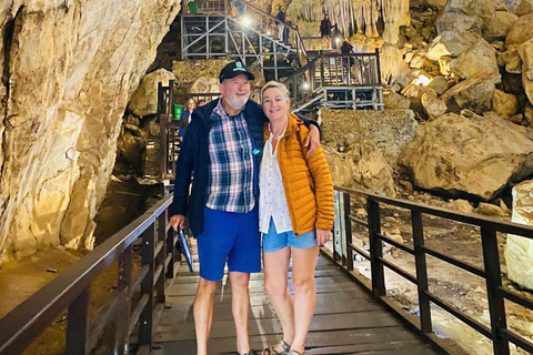 Phong Nha Cave & Paradise Cave: Guided Tour Boat & Explore Group Tour with Drop-Off in Hue