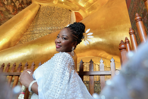 Thai Costume Photographer at Wat Arun/Pho in Bangkok 2 Hours Photography (per person) at Wat Arun + Wat Pho