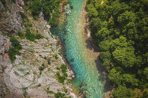 From Budva: Tara River Rafting Tour with Breakfast & Lunch