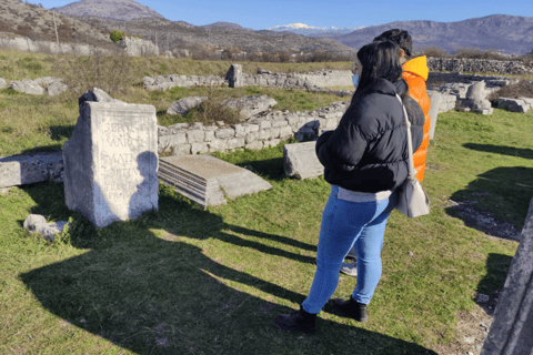 Viaggio in auto a Podgorica, città di Doclea, degustazione di vini, cascate del Niagara