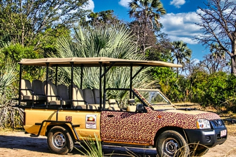 Victoria Falls: Private Safari Jeep mieten Wildbeobachter+FührerVictoria Falls: Safari Jeep Game Viewer zu mieten, inkl. Guide