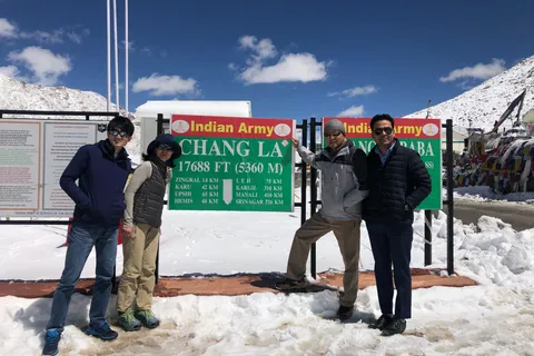 "Leh to Pangong Lake Sameday tour: A Day of Tranquil Wonders