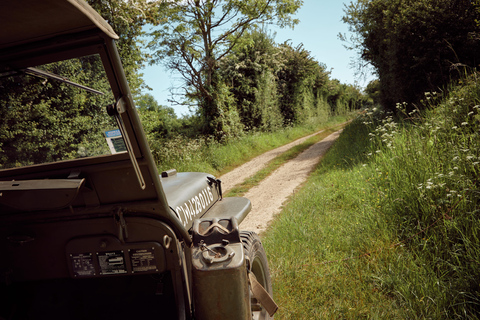 WW2 Jeep Tour Utah Beach - Sainte Mere Eglise 2h