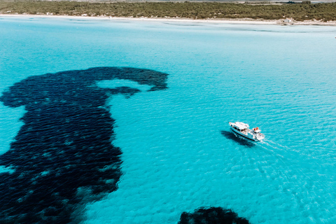 Es Trenc, Mallorca: tour en barco, snorkel en aguas cristalinas