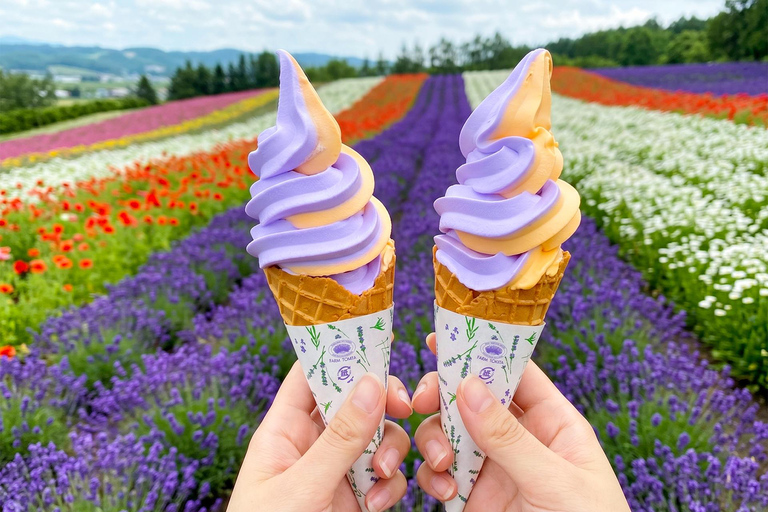 Sapporo: Asahiyama Zoo, Blue Pond, & Farm Tomita Tour