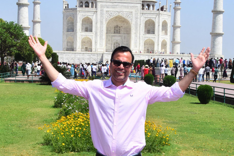 From Delhi: 4-Day Private Golden Triangle Tour with Options Tour with private air-conditioned car and tour guide only