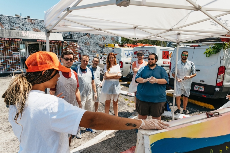 Miami : expérience de graffiti Wynwood