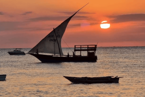 Zanzibar: Private Sunset Cruise With Music At Stonetown Luxury Sunset Cruise With Traditional Music