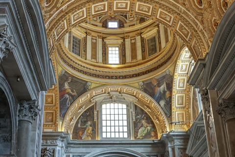 Rome: St. Peter’s Basilica & Underground Tombs Tour Group Tour in French