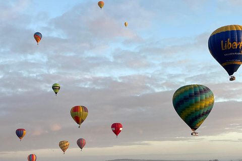 Ballonvaart INCLUSIEF pendelbus van Perth naar NorthamOverdracht terug