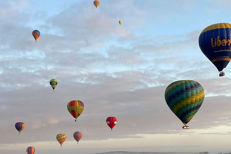 Vol en montgolfière INCLUANT la navette de Perth à NorthamTransfert de retour