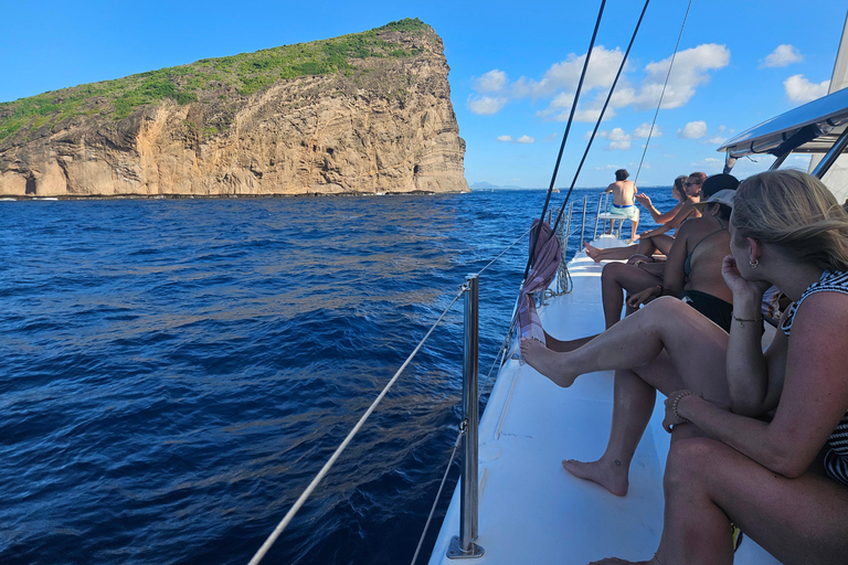 Mauritius Catamaran Cruise: 3 North Island with Lunch Drinks