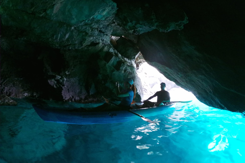 Passeio de caiaque em Positano