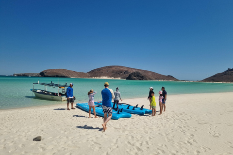 La Paz: Sea Lions & Mega-Paddleboard Tour in Balandra