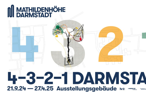 4–3–2–1 Darmstadt: Führung durch das Ausstellungsgebäude, Mathildenhöhe