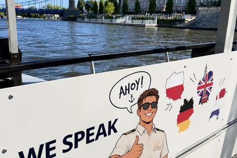Wrocław: Oder River Cruise with Live Guide DE/ENG/PL/NL