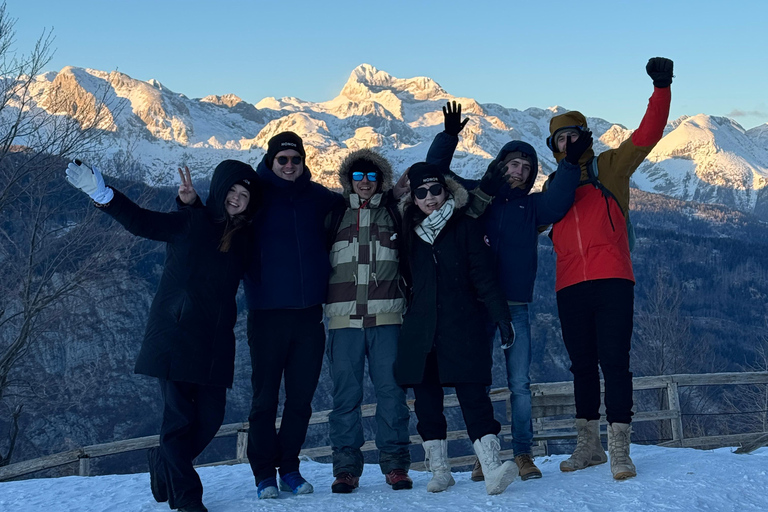 From Ljubljana/Bled: Winter Bohinj & Kranjska Gora Day Trip From Bled — Pickup at your accommodation