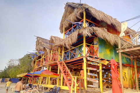 Cartagena: Tour tradicional Playa blanca barú por bus