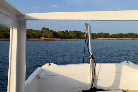 Alcudia Maiorca: Pôr do sol em barco com comida e bebida incluídasAlcudia, Maiorca: Pôr do sol num barco com comida e bebida incluídas