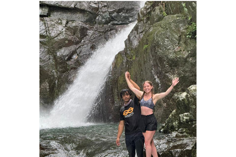 Rappel at the Jagüata Waterfall