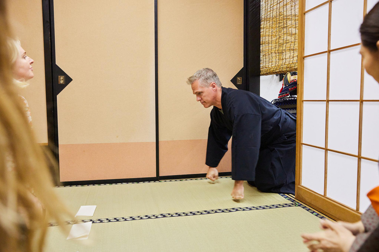 Learn Zen in a class of making tea near Osaka Castle
