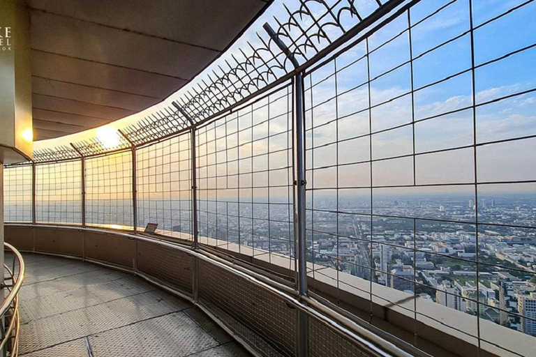 Bangkok: Baiyoke Sky Hotel Observatory Entry Ticket &amp; Drink