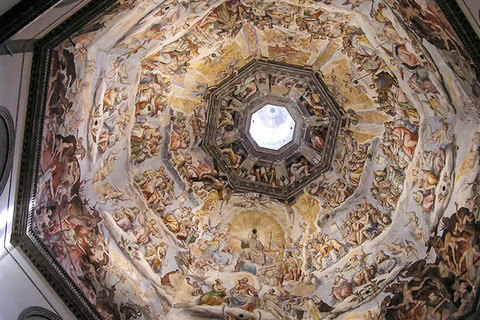 Firenze: Ingresso della cattedrale con cupola e campanileBiglietti di ingresso con 2 audioguide basate su App