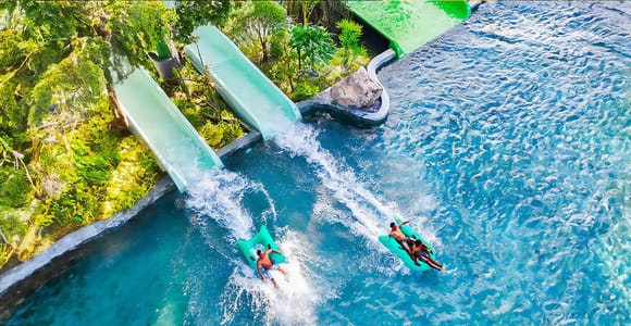 Bali: Waterbom Water Park Entry with Slides & Pools