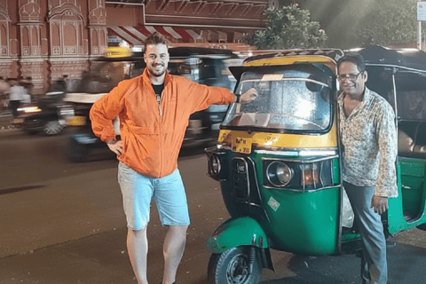 Jaipur: tour serale in tuk tuk con autista che parla inglese