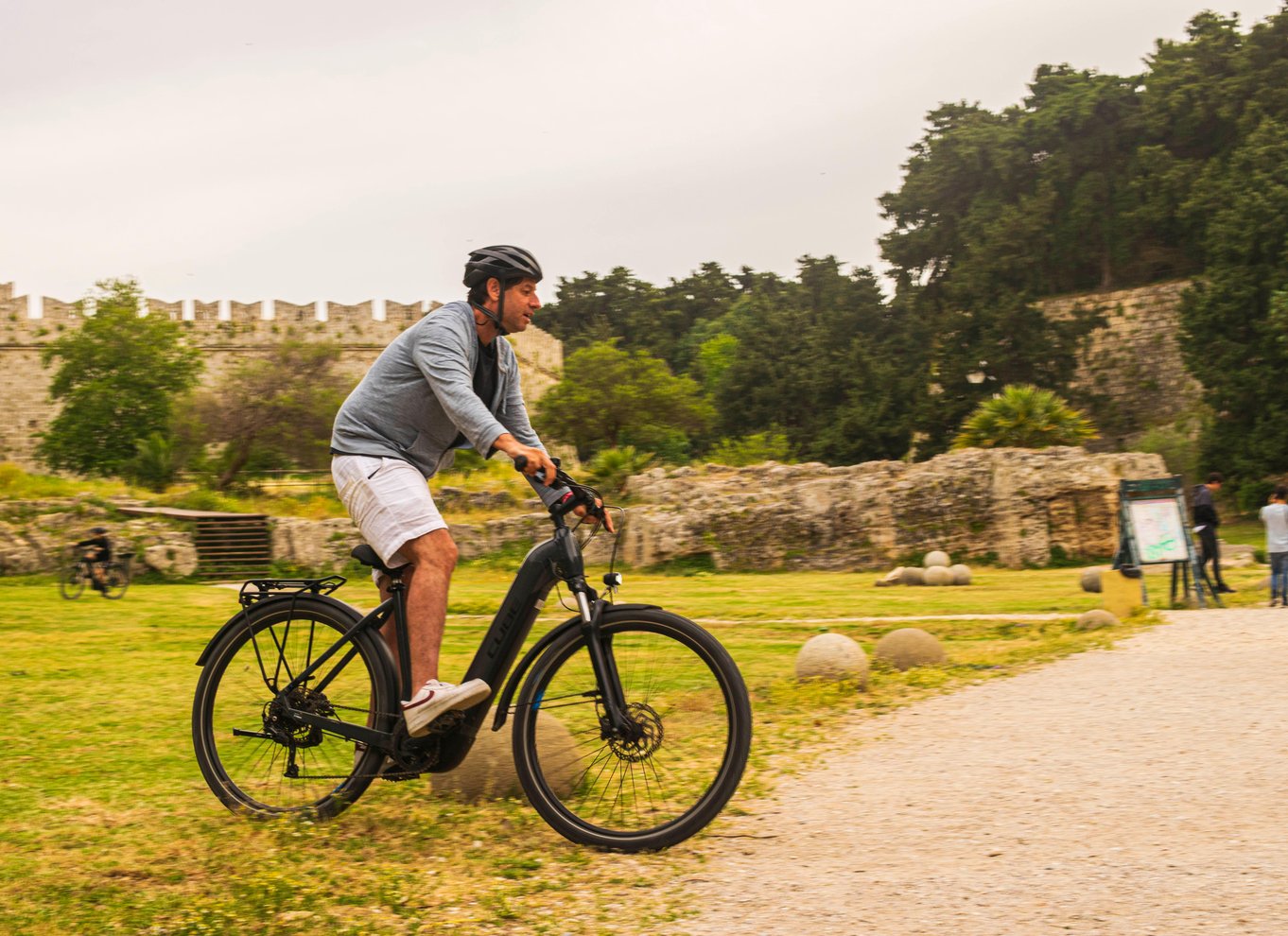 Rhodos: E-bike højdepunkter solnedgang eller morgen fototur